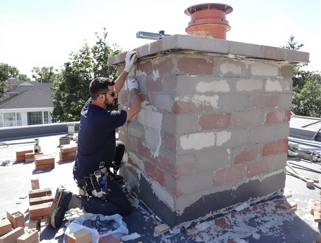 Advanced chimney repair process by Brecksville Chimney Sweep in Brecksville, OH