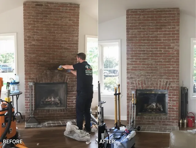 Finished chimney sweeping service by Brecksville Chimney Sweep in Brecksville, OH